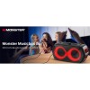 Акустика Monster Musicbox Go (with 2 microphones) M176 (MS22132) IPX5 |BT5.3, 80W, USB/AUX/TF, 2.5-4.5h| black