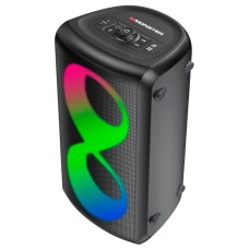 Акустика-караоке Monster Cycle (with 2 microphones) M175 (MS22138) |BT5.3, 80/160W, USB/AUX/TF, 4-8h| black