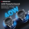 Акустика Monster Blaster Glow M210 (MS62132) IPX5 |BT5.4, 20/40W| blue
