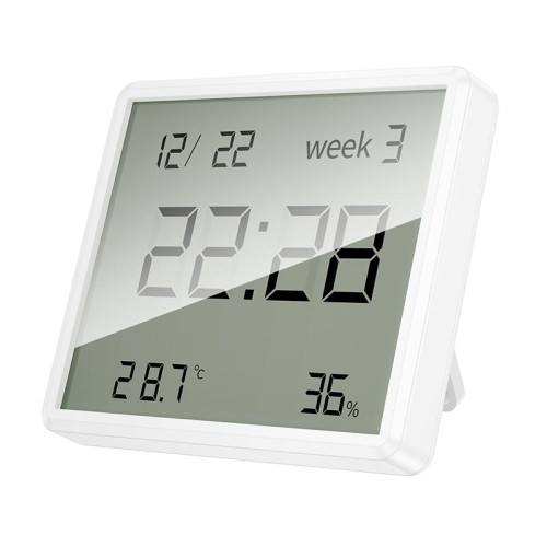 Термометр HOCO Indoor electronic clock with hygrothermometer HX41 |10 Months| white