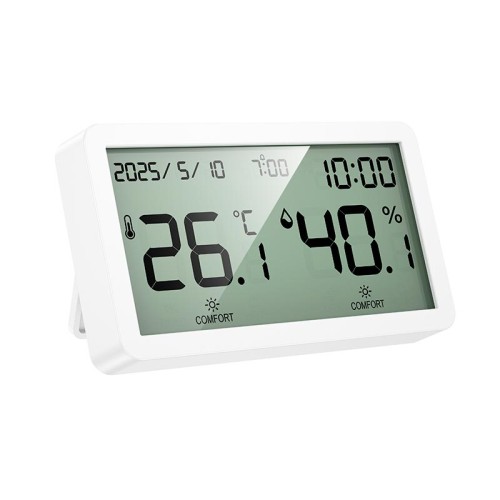 Термогігрометр HOCO indoor electronic alarm clock thermometer and hygrometer HX42 |12 month| white