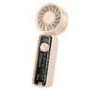 Вентилятор HOCO transparent foldable fan HX602 |2-6.5h, 100 Levels, 60dB| beige