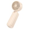 Вентилятор HOCO transparent foldable fan HX602 |2-6.5h, 100 Levels, 60dB| beige