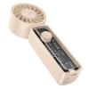 Вентилятор HOCO transparent foldable fan HX602 |2-6.5h, 100 Levels, 60dB| beige