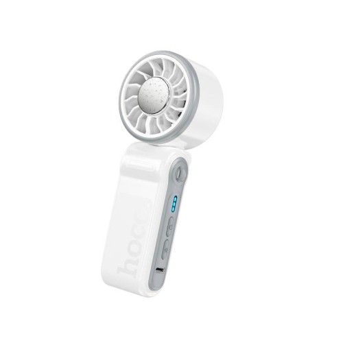 Вентилятор HOCO Ice pack series lightweight foldable fan HX604 |6.5h Max, 3 Levels, 60dB| white