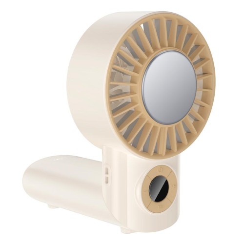 Вентилятор HOCO Ice pack series lightweight foldable fan HX605 |1.5-11h, 100 Levels, 45dB| beige