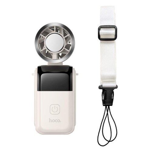 Вентилятор HOCO mini foldable fan HX606 |2.5-8h, 100 Levels, 45dB| beige