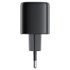 Адаптер мережевий AceFast GaN charger USB-C with digital display A135 |1Type-C, 40W/3A, PD/QC| black