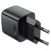 Адаптер мережевий AceFast GaN charger USB-C with digital display A135 |1Type-C, 40W/3A, PD/QC| black