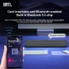 Акустика Xdobo Elegance Bar (Mini soundbar) |BT5.3, 16W, TF, 6-7h| black