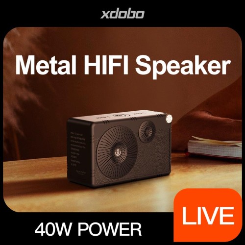 Акустика Xdobo HIFI 2015 IPX5 |BT5.3, 40W, AUX/TF, 10h| black