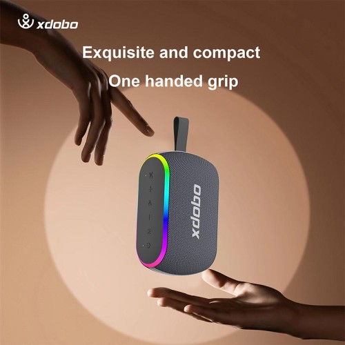 Акустика Xdobo X8 Mini II IPX6 |BT5.3, 30W, USB/AUX/TF, 13h| black