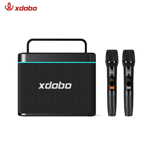 Акустика-караоке Xdobo Truth (with 2 MIC) IPX6 |BT5.3, 200W, AUX/USB/TF, 12h| black