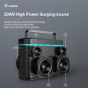 Акустика-караоке Xdobo Truth (with 2 MIC) IPX6 |BT5.3, 200W, AUX/USB/TF, 12h| black