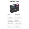 Акустика-караоке Xdobo Nuts (with 2 MIC) |BT5.3, 120W, USB/AUX/TF, 20h| black