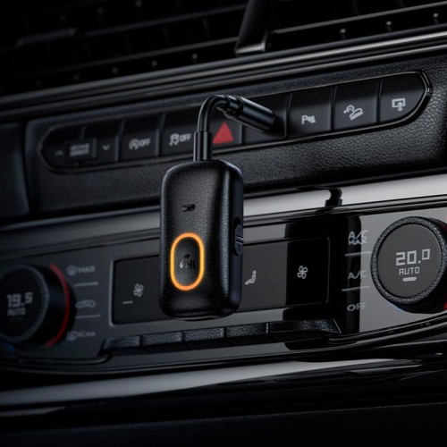 Аудіоадаптер універсальний HOCO Graceful AUX BT audio receiver/transmitter E151 |BT5.4, 4-7h| black