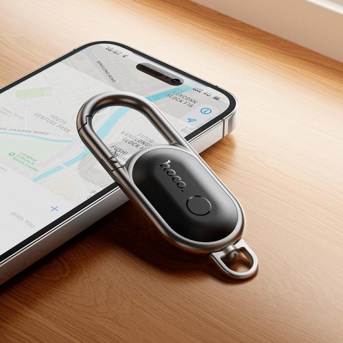 Пошуковий трекер HOCO Tiger smart anti-lost (keychain) E91J black