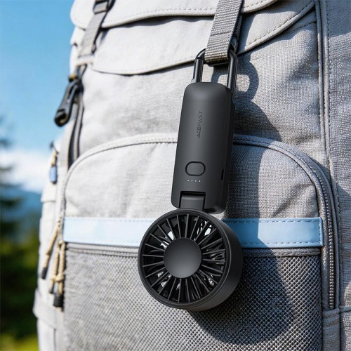 Портативний вентилятор Acefast folding handheld fan YF2 |4 spped, 2-7h| black