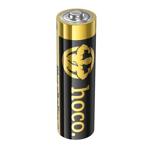 Alkaline battery HOCO JA1B |AA, LR6, 1.5V| (4PCS) black