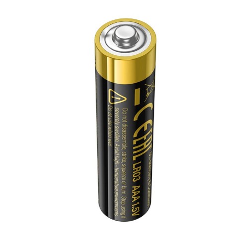 Alkaline battery HOCO JA2A |AAA, LR03, 1.5V| (2PCS) black