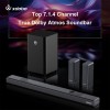 Акустика Xdobo Pacific 1982 (Soundbar support Dolby atmos) |BT5.3+EDR, 500W Peak, HDMI/Optical Fibre/ USB/ AUX/Coaxial| black