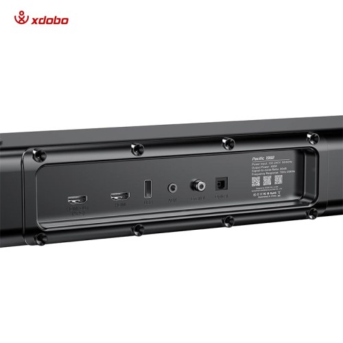 Акустика Xdobo Pacific 1982 (Soundbar support Dolby atmos) |BT5.3+EDR, 500W Peak, HDMI/Optical Fibre/ USB/ AUX/Coaxial| black