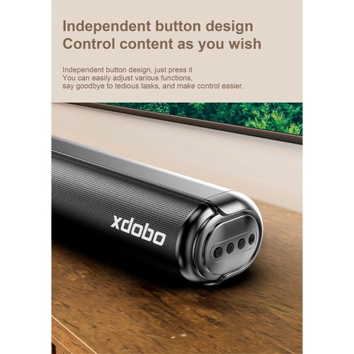 Акустика Xdobo Soundbar 1978II |BT5.3+EDR, 80W, HDMI/Optical/ USB/ AUX/Coaxial| black