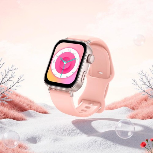 Smart Sports Watch HOCO (call version) Y32 |BT5.3, IP67, HeatRate, 1.75"| pink