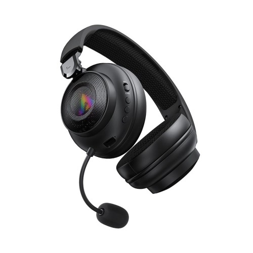 Навушники Acefast RGB gaming wireless headset H15 |BT6.0/2.4G/AUX, 60/80H| black