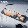 Клавіатура HOCO Murphy 3-color wired keyboard GM61 (Ukrainian version) |104 keys| grey