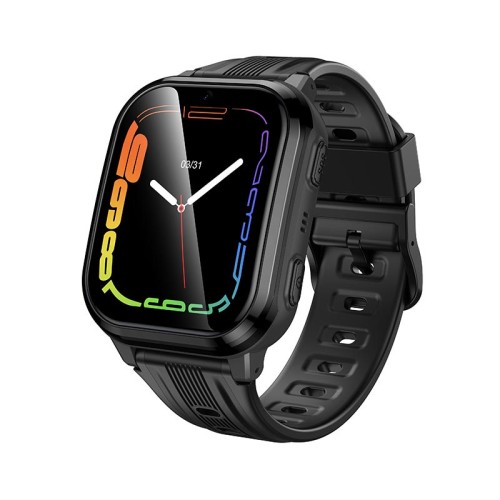 Smart Watch HOCO 4G children phone-watch Y108 IPX7|1.69", 4G/LBS/Wi-FI/GPS| black