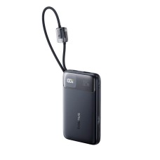 УМБ Baseus EnerFill Digital Display Power Bank with Dual Built-in Cables FC11 10000mAh |1USB/1Type-C, 22.5W/3A, PD/QC| black