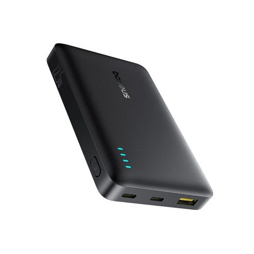 УМБ Baseus EnerFill Power Bank FP21 10000mAh |2Type-C/1USB, 22.5W/3A, PD/QC| black