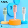Караоке мікрофон HOCO Singing karaoke microphone DBK1 |BT5.0, AUX, TWS, 5W, 6h| pink