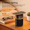 Бездротова зарядка Qi HOCO Sunset BT Speaker with 3 in 1 wireless charger DWQ05 |BT5.4, TWS, 15 W Max| black