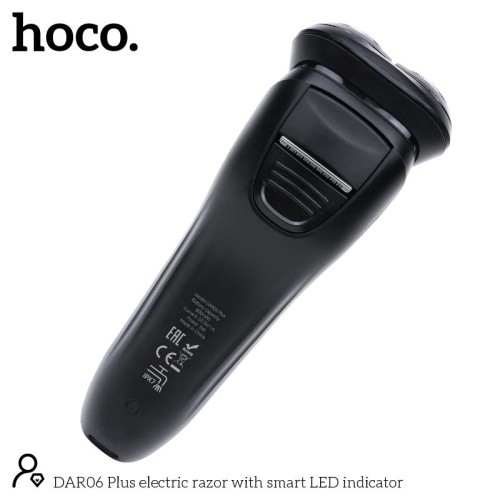 Електобритва Hoco electric razor with smart LED indicator DAR06 Plus IPX7 green