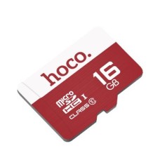 Карта пам'яті Hoco MicroSD 16GB Class 10 Red