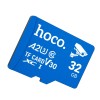 Карта пам'яті Hoco MicroSD ultra-high-speed surveillance camera memory card (32GB) |CL10| blue