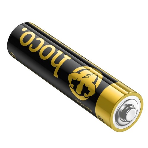 Alkaline battery HOCO JA2B |AAA, LR03, 1.5V| (4PCS) black