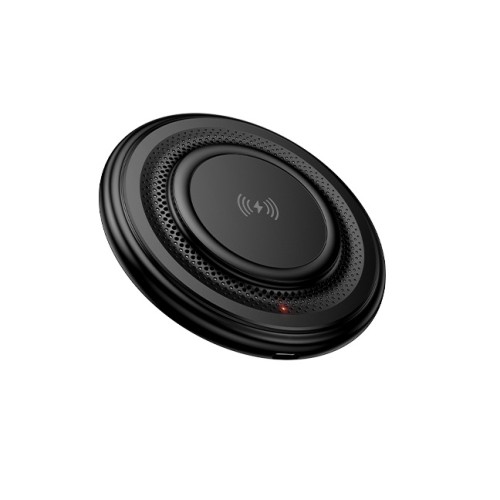 Бездротовий зарядний пристрій BOROFONE BQ40 Crown desktop wireless fast charger Black