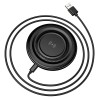 Бездротовий зарядний пристрій BOROFONE BQ40 Crown desktop wireless fast charger Black