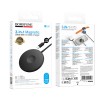 Бездротовий зарядний пристрій BOROFONE BQ41 Glory 3-in-1 magnetic wireless fast charging Black