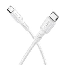 Кабель BOROFONE BX116 Certain 60W charging data cable C to C White