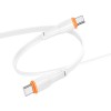 Кабель BOROFONE BX118 Esplendido 60W charging data cable C to C White