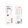 Кабель BOROFONE BX123 Leya 60W silicone charging data cable C to C White