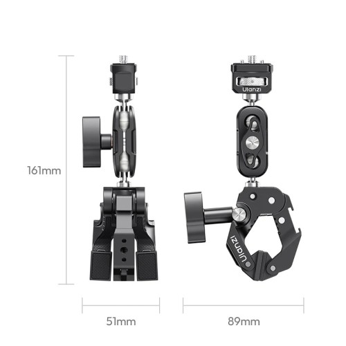 Адаптер кронштейн Ulanzi CO78 Super Clamp Kit(Super Clamp & Magic Arm with Dual Ball Head Kit)