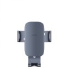 Автотримач для телефона Baseus Metal AgeⅡ Gravity Car Mount（Air Outlet Version）Dark Grey