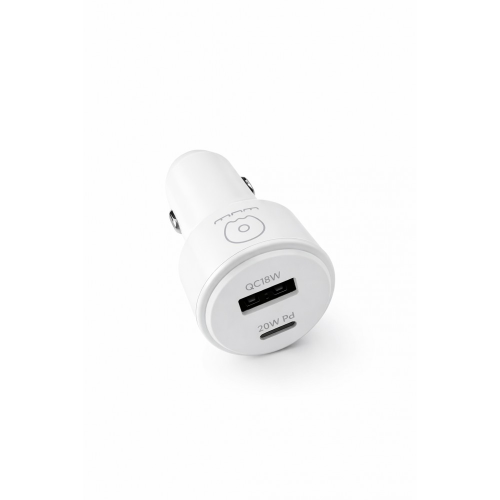 Автомобільний зарядний пристрій WUW-C242 PD20W+ QC18W Black