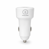 Автомобільний зарядний пристрій WUW-C244 USB20W+PD20W+PD15W white