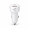 Автомобільний зарядний пристрій WUW-C244 USB20W+PD20W+PD15W white